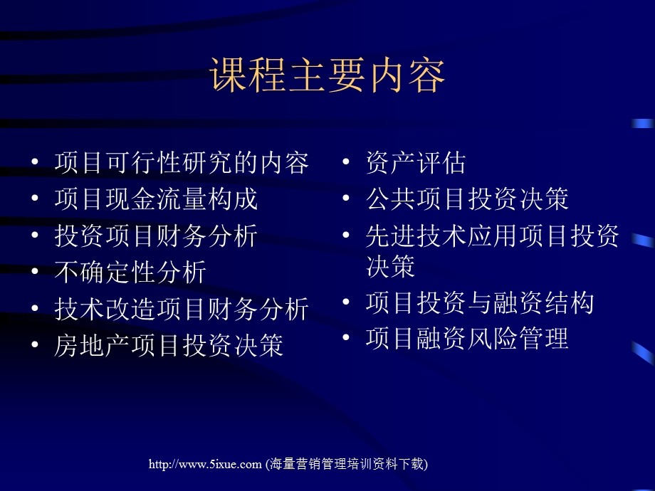 項目投資融資决策.ppt_第2页