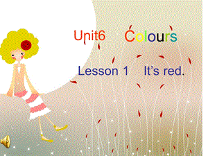 外研版小学英语三级上册Module4 Colours Unit1 It’s red　课件.ppt