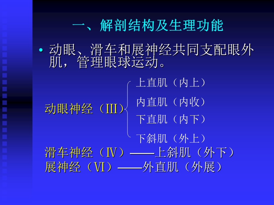 眼球运动受损（PPT 精品） .ppt_第3页