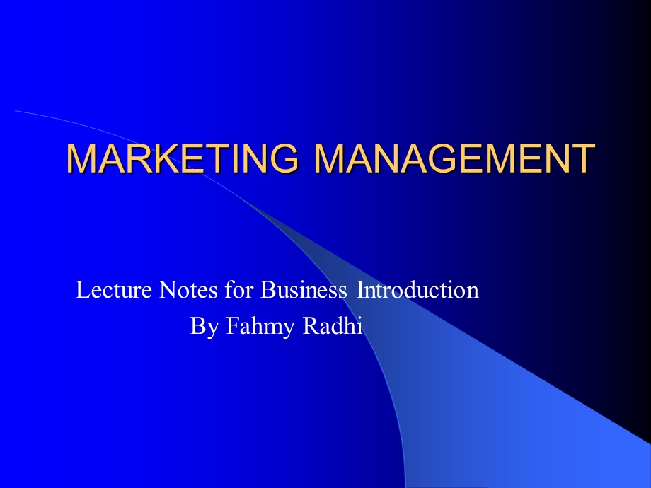 marketing managementPPT.ppt_第1页