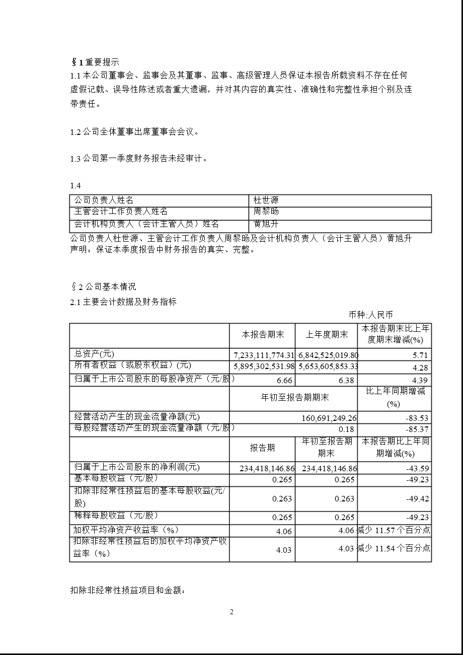 600160 巨化股份第一季度季报.ppt_第3页