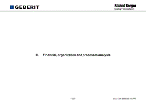 罗兰贝格Financial, organization and processes analysis.ppt