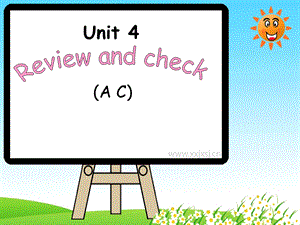 译林版牛津小学英语 6B　Unit4　Review and check（AC）课件.ppt