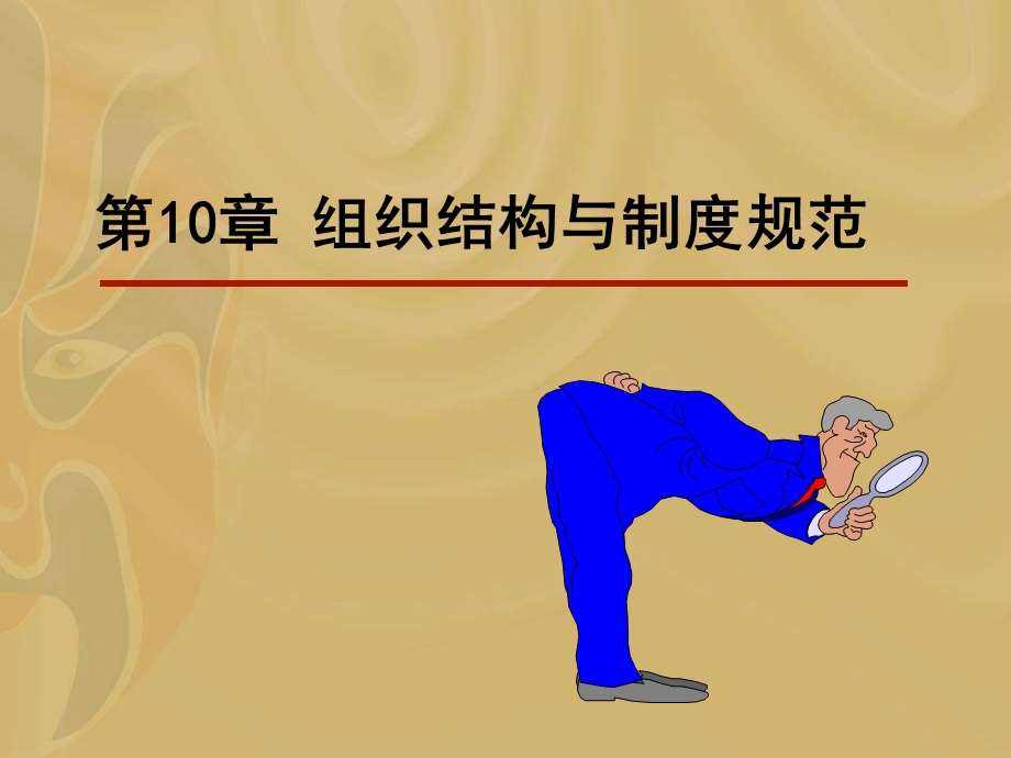 第10章组织结构与制度规范.ppt_第1页