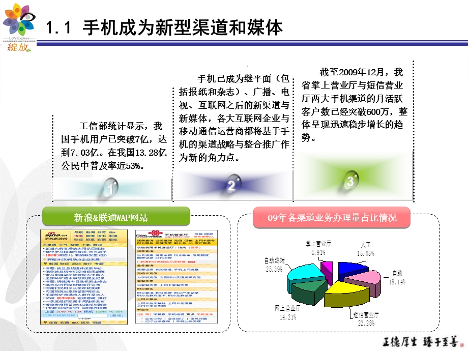 湖南移动：基于手机的电子渠道整合应用与推广.ppt_第3页