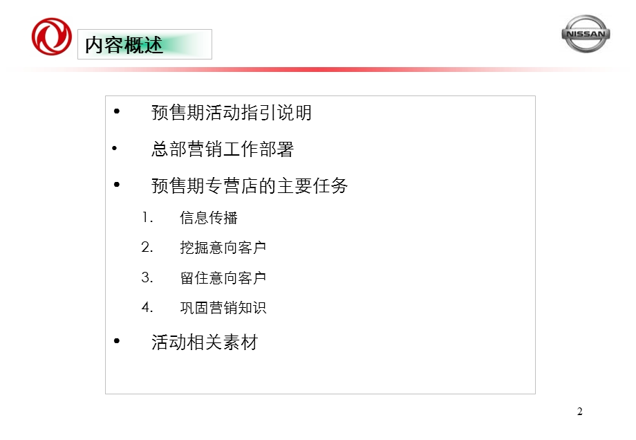 【广告策划PPT】新一代天籁预售期活动指引.ppt_第2页