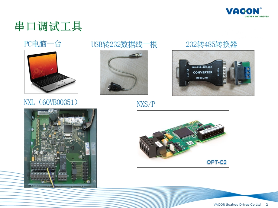 伟肯VACONNX变频器串口调试专题讲座PPT.ppt_第2页