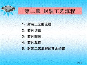 第二章 封装工艺流程.ppt.ppt