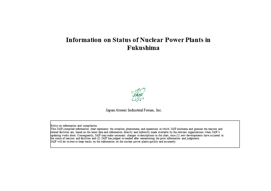 5月14日1200福岛核电站状态(JAIF评估).ppt_第1页