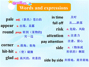 [初二英语]外研版八级上册Module8Accidents Unit 1.ppt