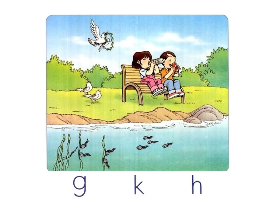 人教版小学语文课件《ɡ k h》 .ppt_第3页