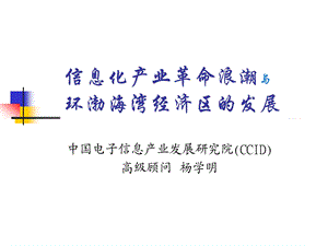 信息化产业革命浪潮与.ppt