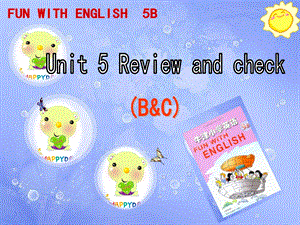 译林版牛津小学英语 5B　Unit5　Review and check（BC）课件.ppt