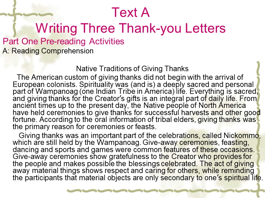 Unit 5 Writing Three Thank You Letters.ppt_第3页