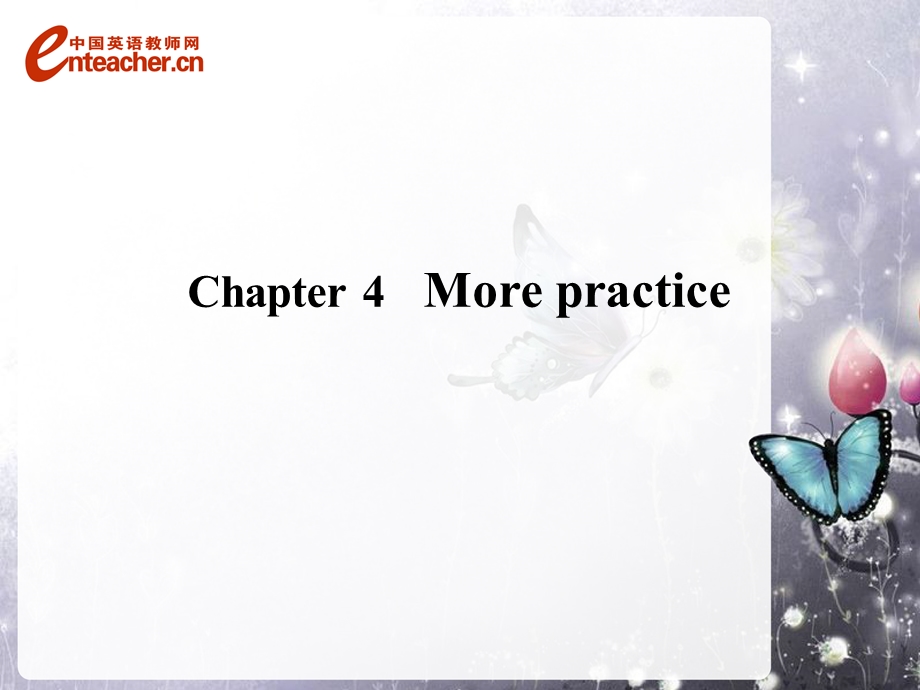 上海版牛津初中英语课件Chapter 4 More practice.ppt_第1页