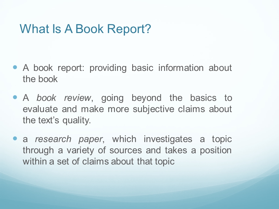 HowtoWriteaBookReport.ppt_第3页