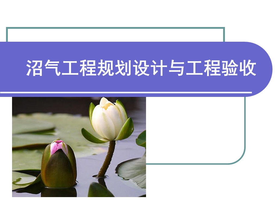 沼气工程规划设计与工程验收.ppt_第1页