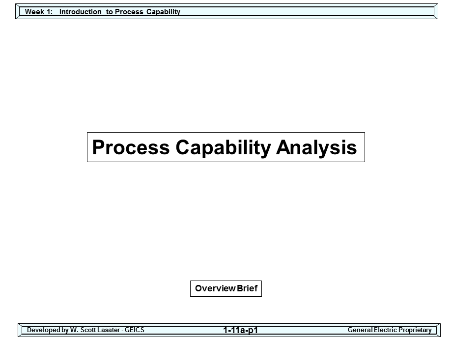 111al process capability strategies.ppt_第1页