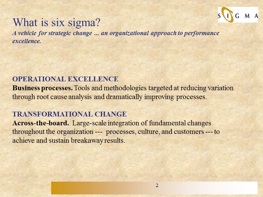 Introduction to Six Sigma Business Improvement.ppt_第2页