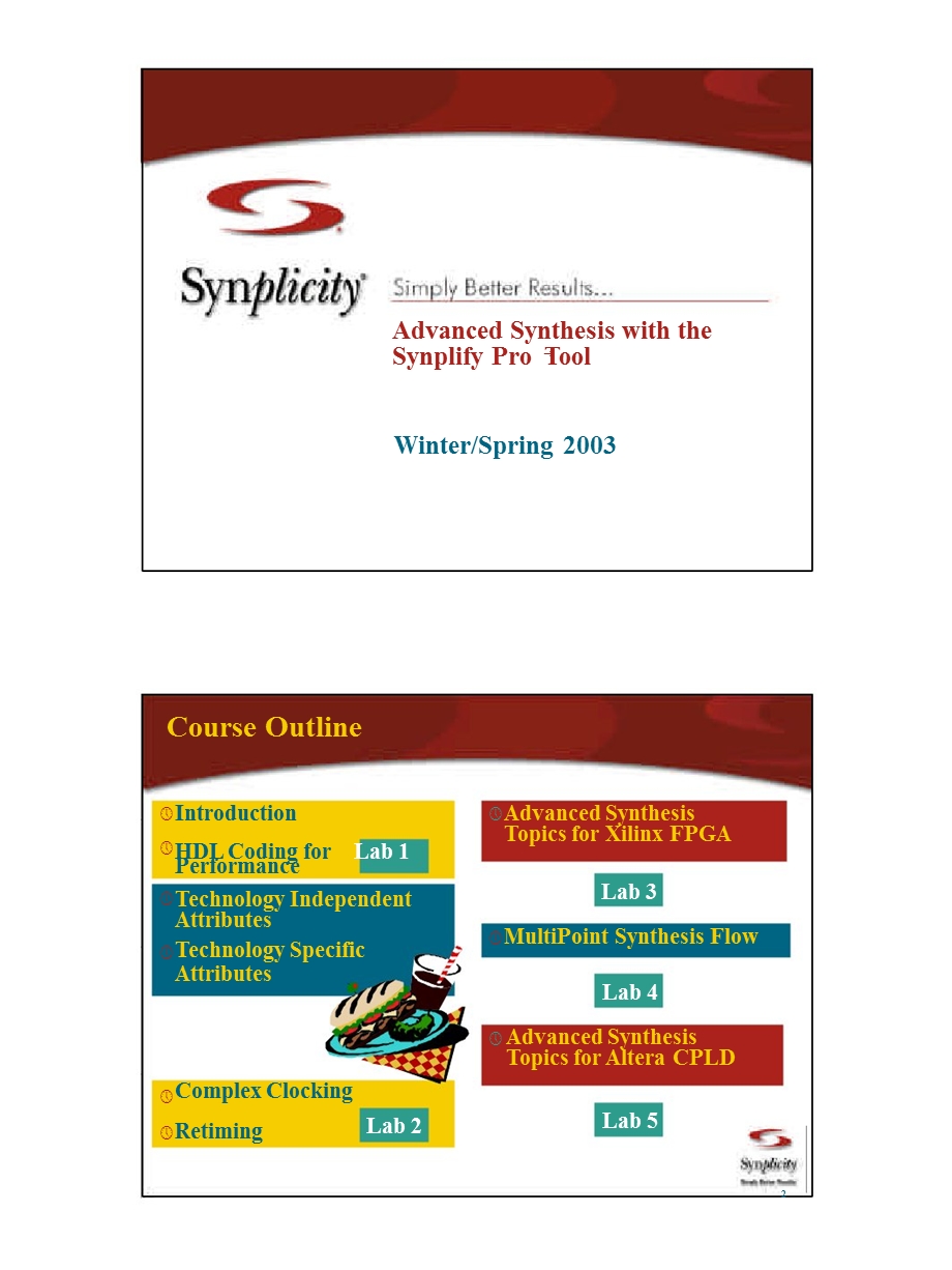 Synplicity培训以及试验相关资料.ppt_第1页