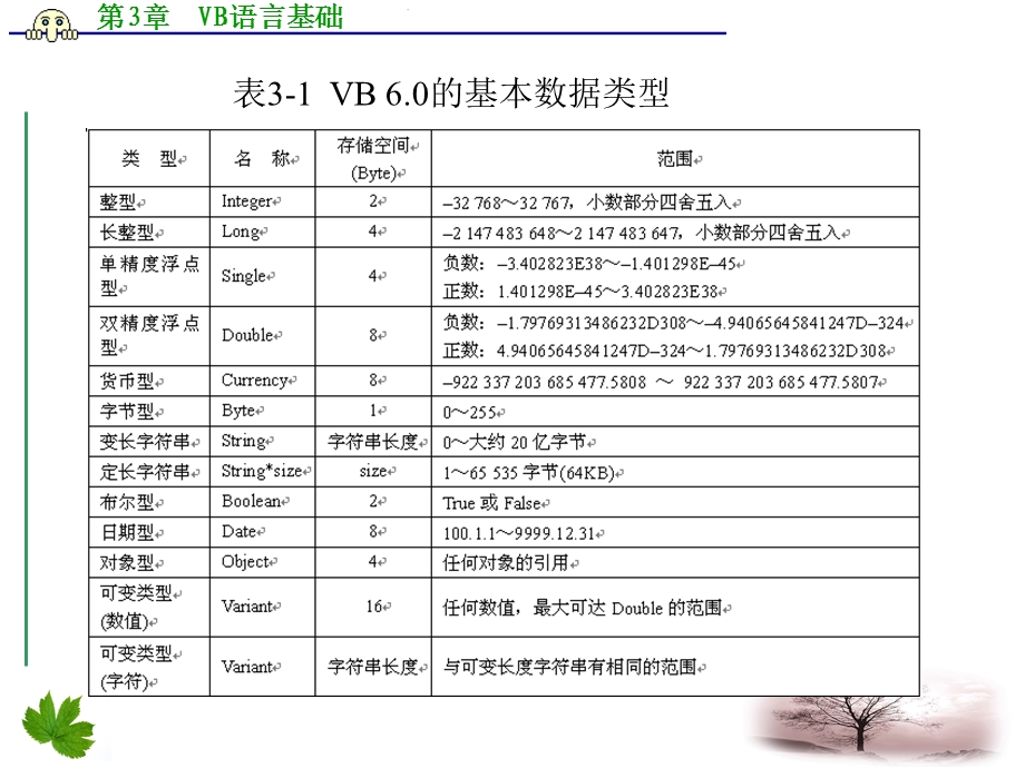 Visual Basic程序设计(第二版 VB语言基础.ppt_第3页