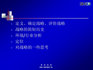 顺驰集团什么是战略培训讲义.ppt