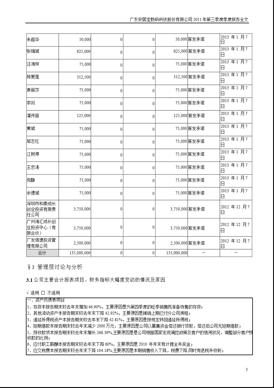 安居宝：第三季度报告全文.ppt_第3页