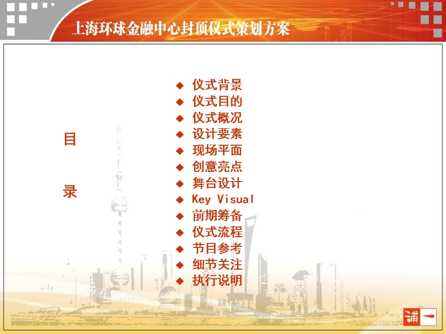 上海环球金融中心封顶仪式庆典方案 .ppt_第2页