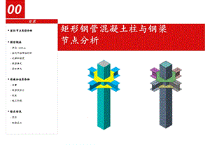 MIDASFEA钢管溷凝土柱与钢梁节点分析——侯晓武.ppt