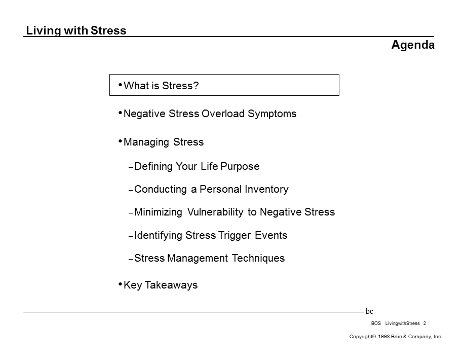 贝恩-人力资源-工作态度-LivingwithStress010.ppt_第2页