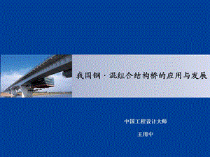 我国钢·混组合结构桥的应用与发展.ppt