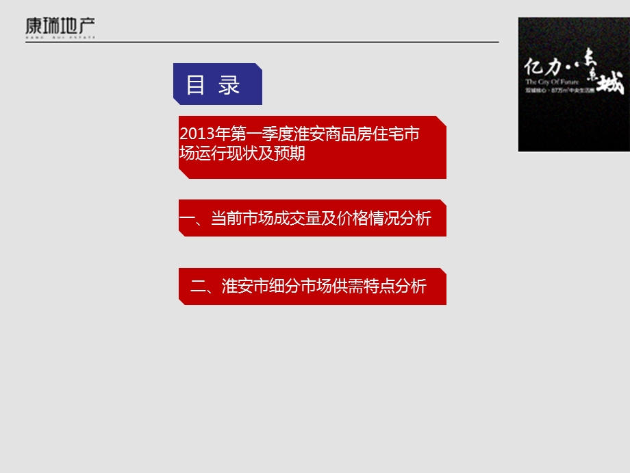 第一季度江苏省淮安市房地产市场分析报告.ppt_第3页