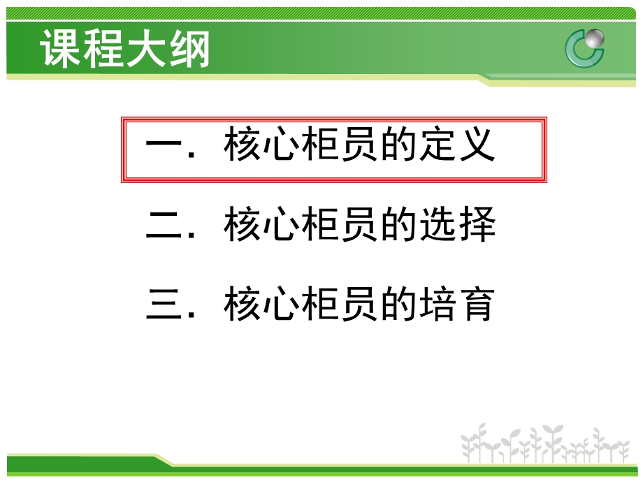 如何打造核心柜员保险公司专题.ppt_第2页