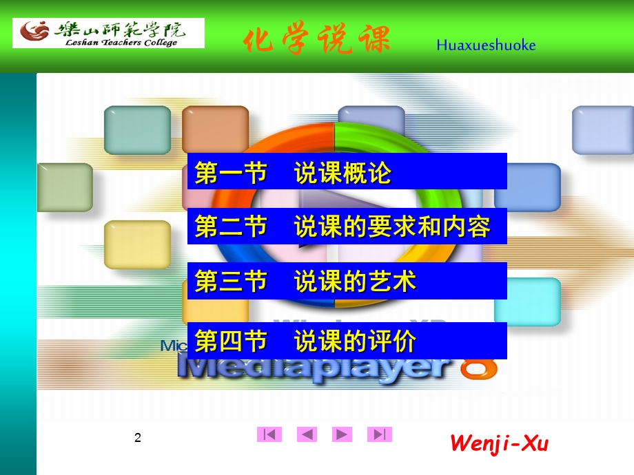 化学说课技能培训.ppt_第2页