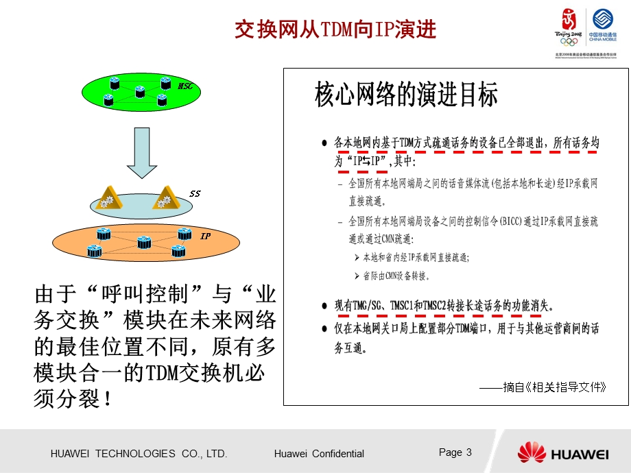 华为——移动网络的IP化－云南移动技术交流.ppt_第3页