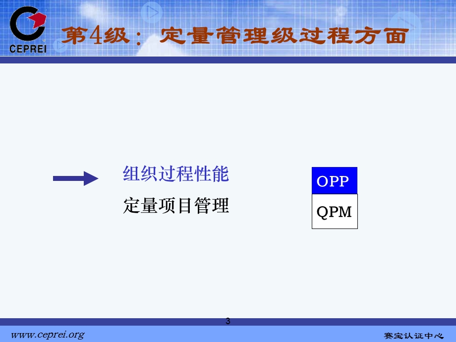 软件过程能力评估模型知识和软件能力成熟度模型知识 CMMI等级4.ppt_第3页