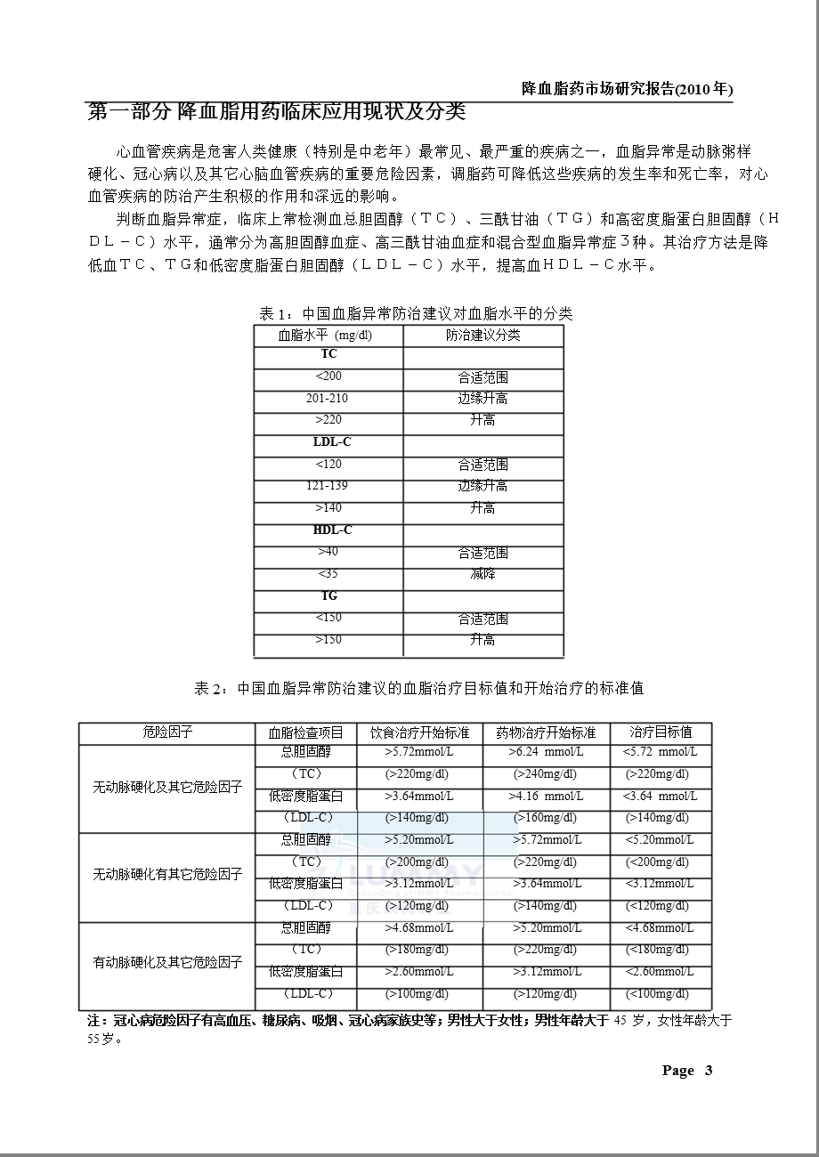 降血脂药市场研究报告（） .ppt_第3页