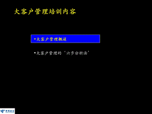 麦肯锡中国电信大客户培训战略报告.ppt