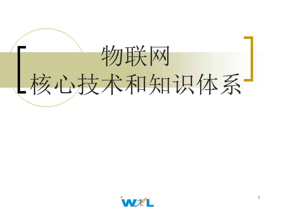 物联网的核心技术和知识体系.ppt_第1页