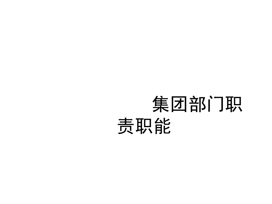 集团职责职能.ppt_第1页