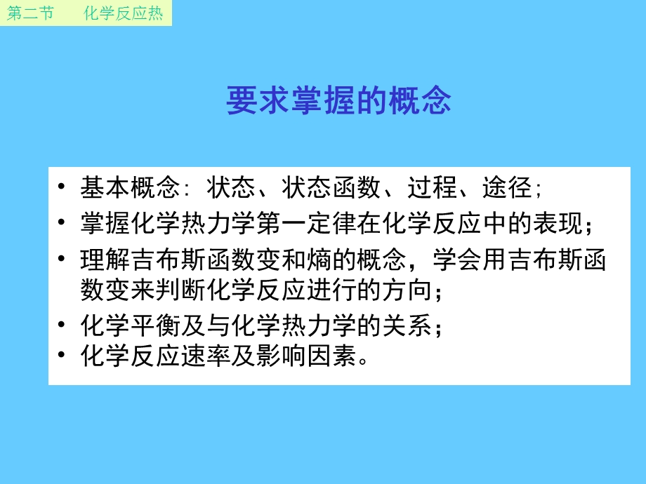 火灾化学教学课件PPT 化学热力学教学课件PPT.ppt_第1页