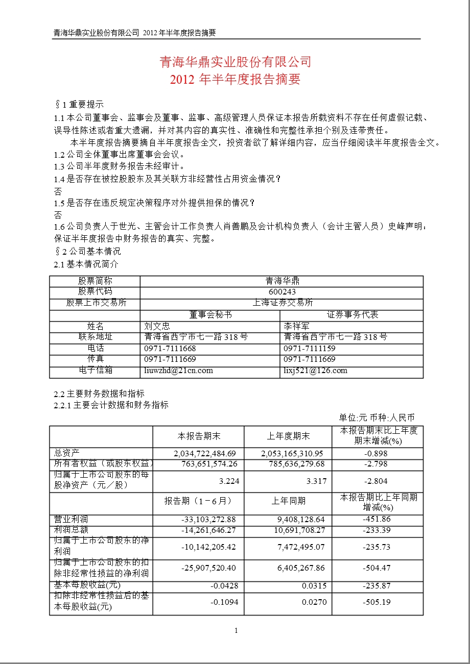 600243 青海华鼎半报摘要.ppt_第1页