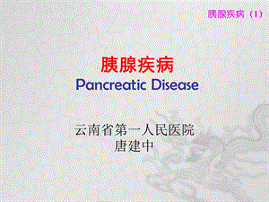 胰腺疾病文稿.ppt