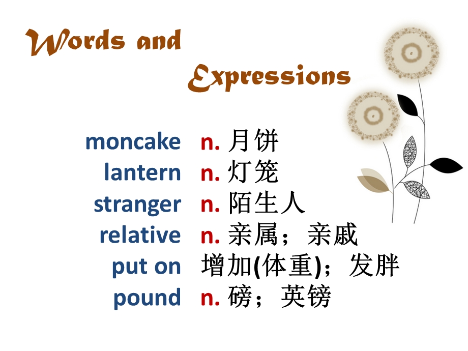 人教版九级英语课件Unit 2 I think that mooncakes are delicious!Section A.ppt_第2页