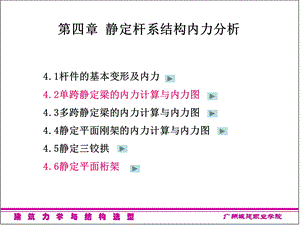 静定杆系结构内力分析.ppt