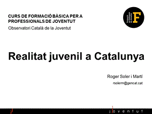 黑白ppt模板：西班牙加泰罗尼亚Realitat juvenil a Catalunya.ppt