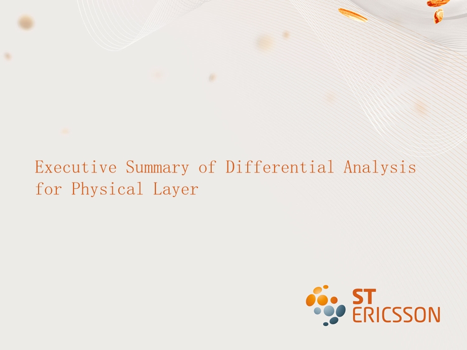 Differential Analysis on of TDLTE and LTE FDD.ppt_第3页