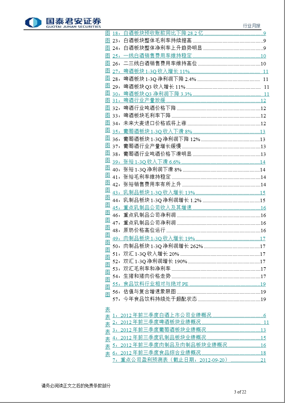 食品饮料行业三季报分析：白酒业绩增长再加速基金持仓创新高1107.ppt_第3页