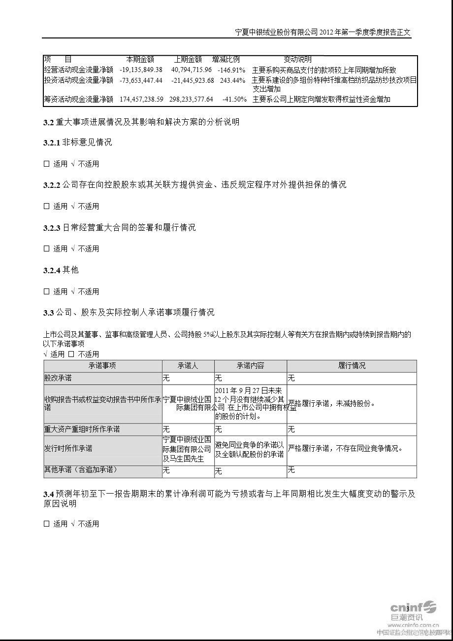 中银绒业：第一季度报告正文.ppt_第3页