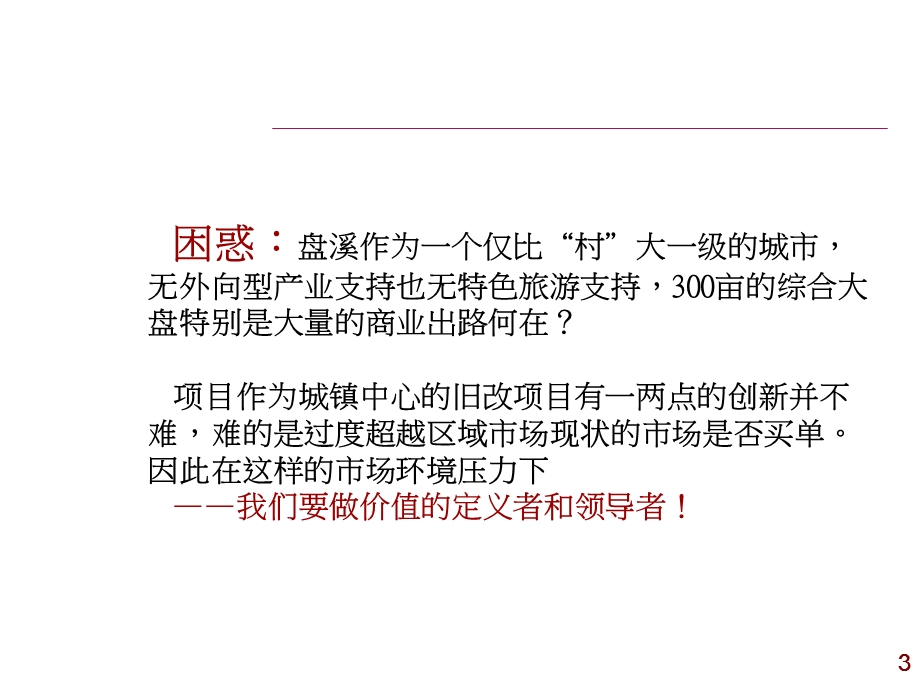 盘溪新城改项目整体市场定位及营销构思方案.ppt_第3页